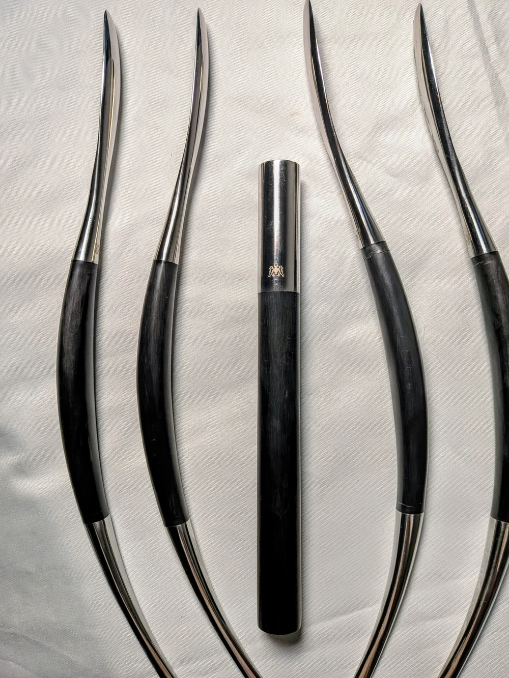 Bjorklund Norway Shellfish Lobster Forks Crackers 2 Sets by Eirin Stoen